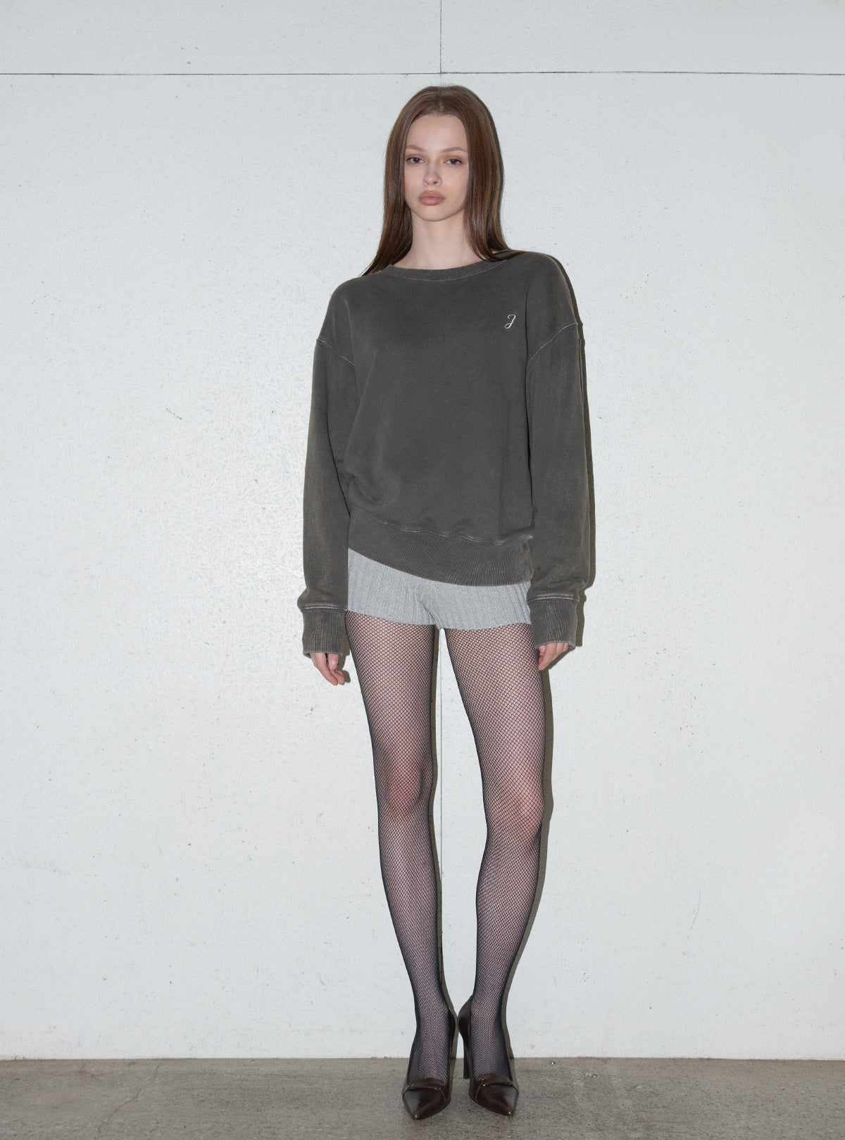 Contrast Knit Shorts