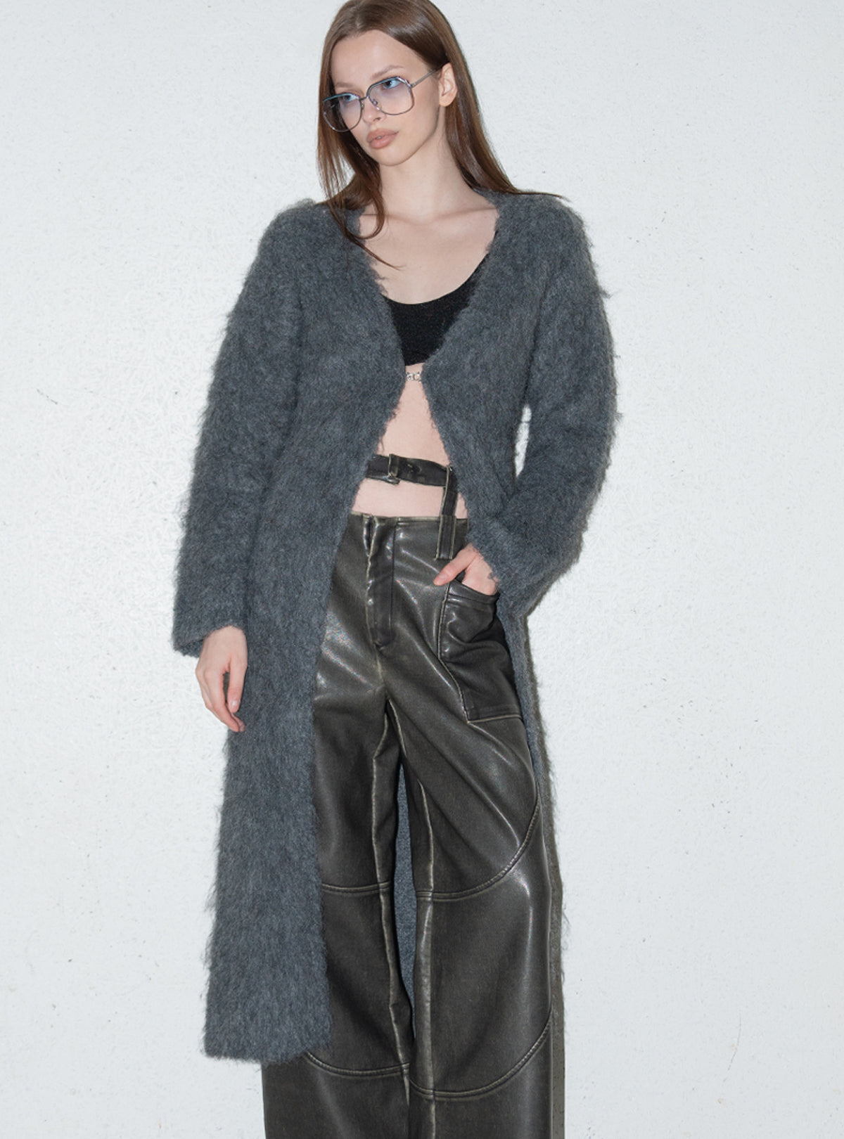 Cloud Knit Long Cardigan