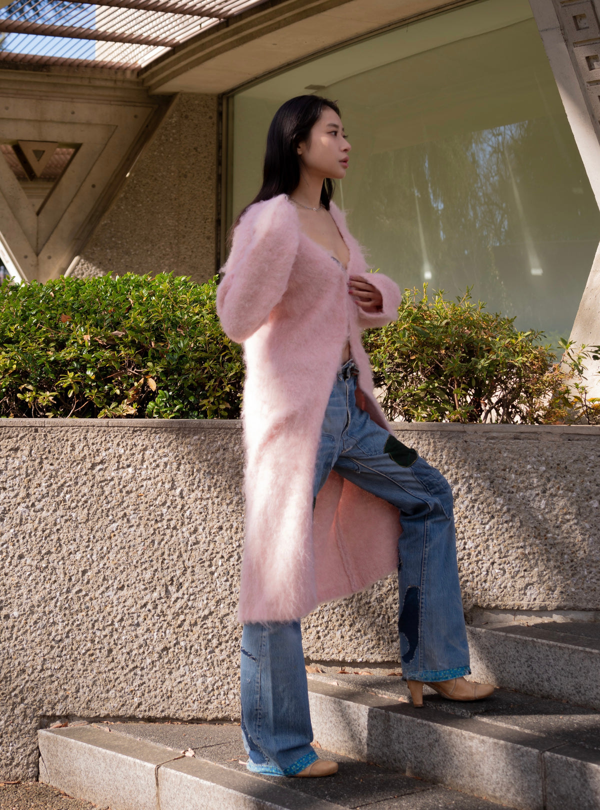 Cloud Knit Long Cardigan