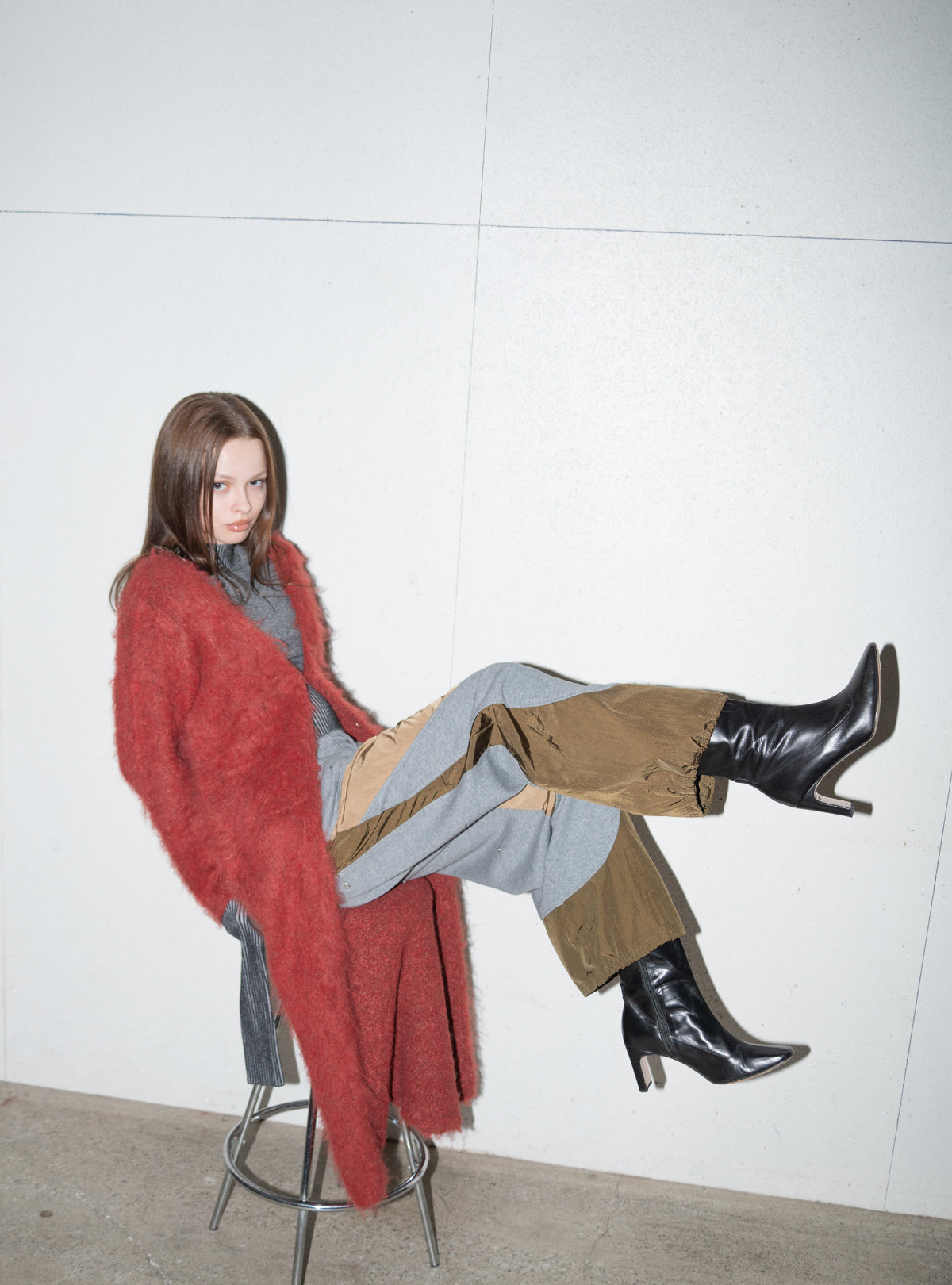 Adjustable Fabric Block Pants