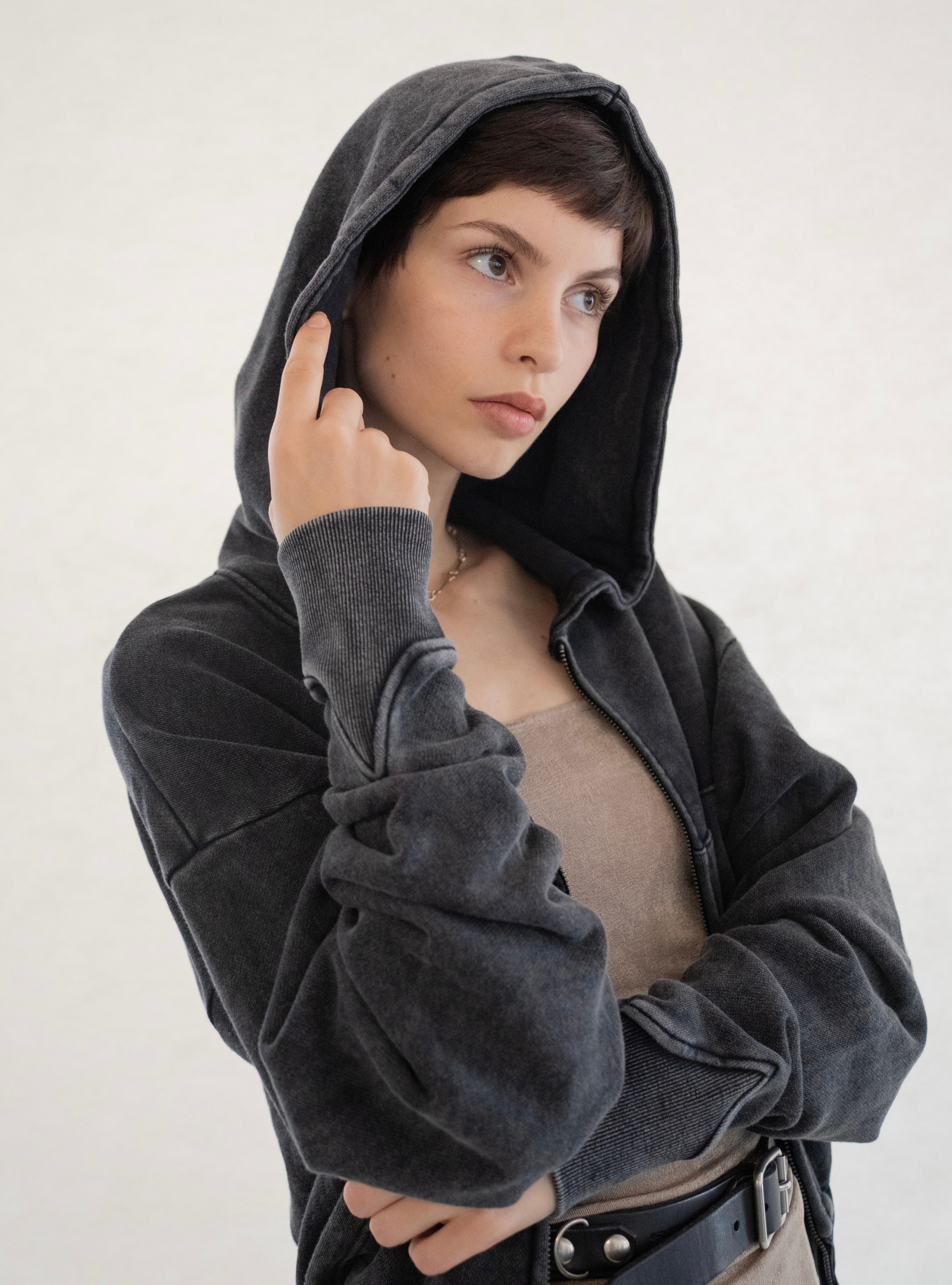 Shadow Zip-up Hoodie – JUEMI