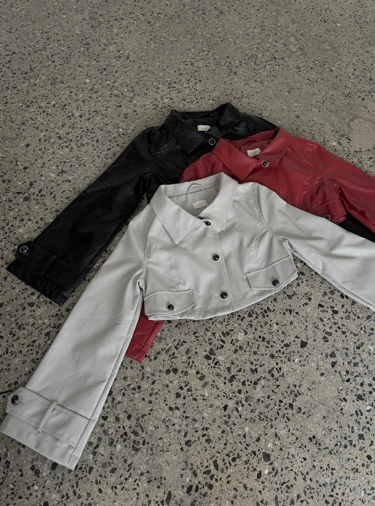 Polished Leather Jacket