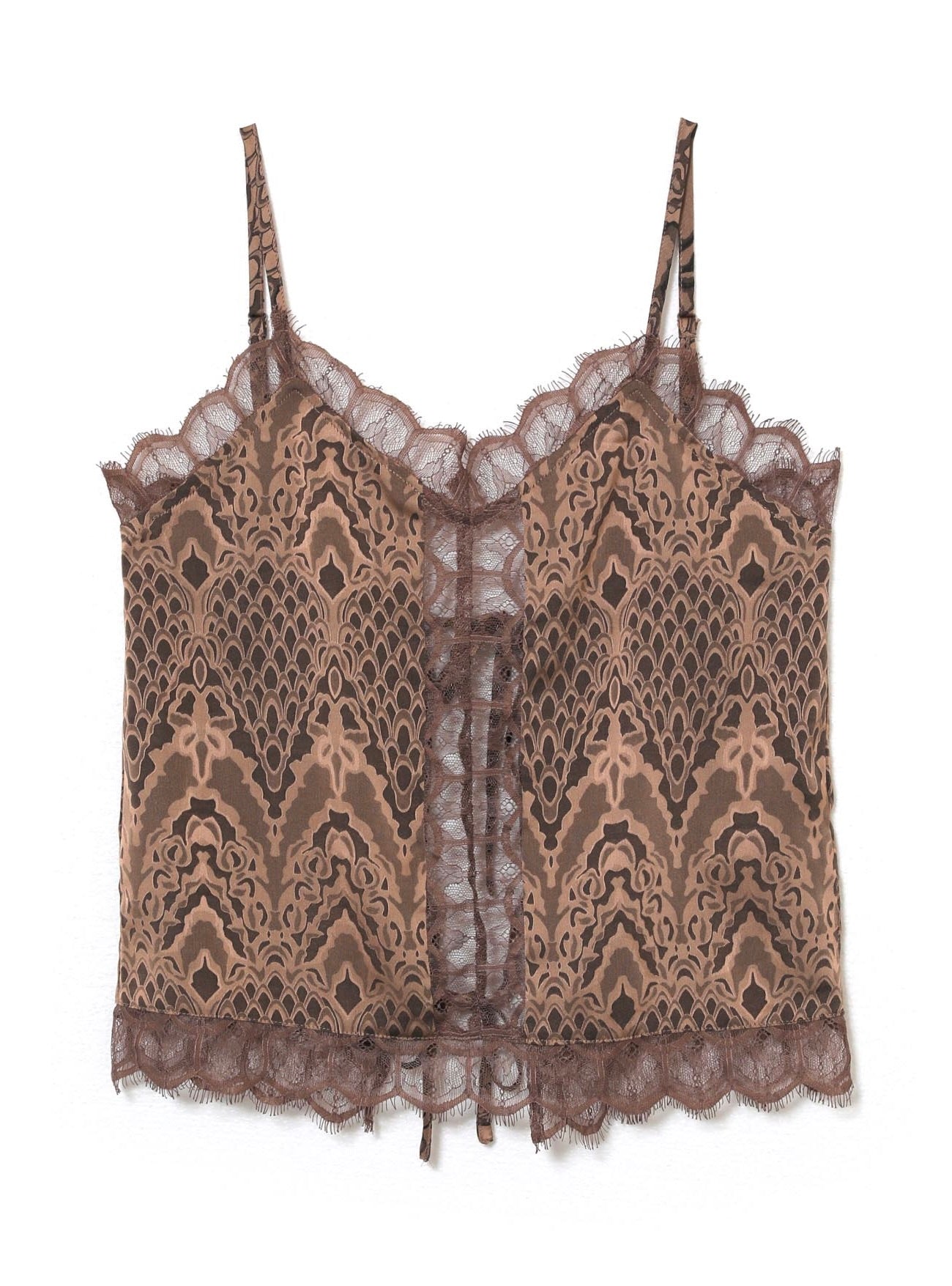 JUEMI - 【新品タグ付き】JUEMI Back Knot Lace Cami◆ホワイト Back Knot Lace Cami – JUEMI