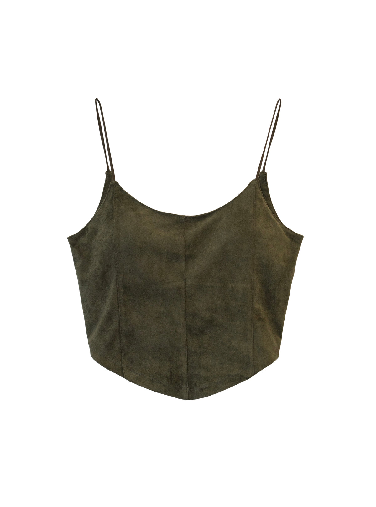Suede Touch Bustier