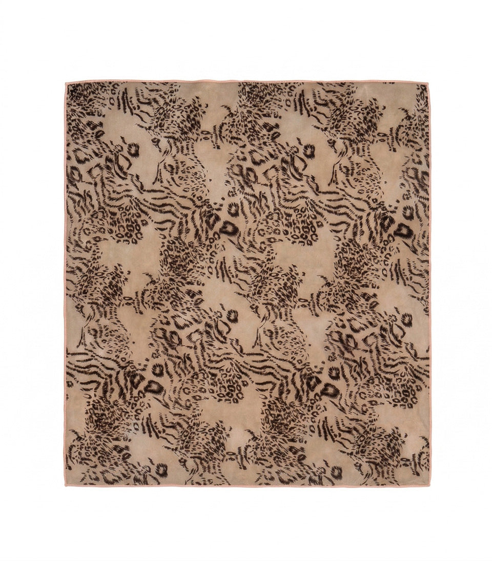 Flocky Tulle scarf
