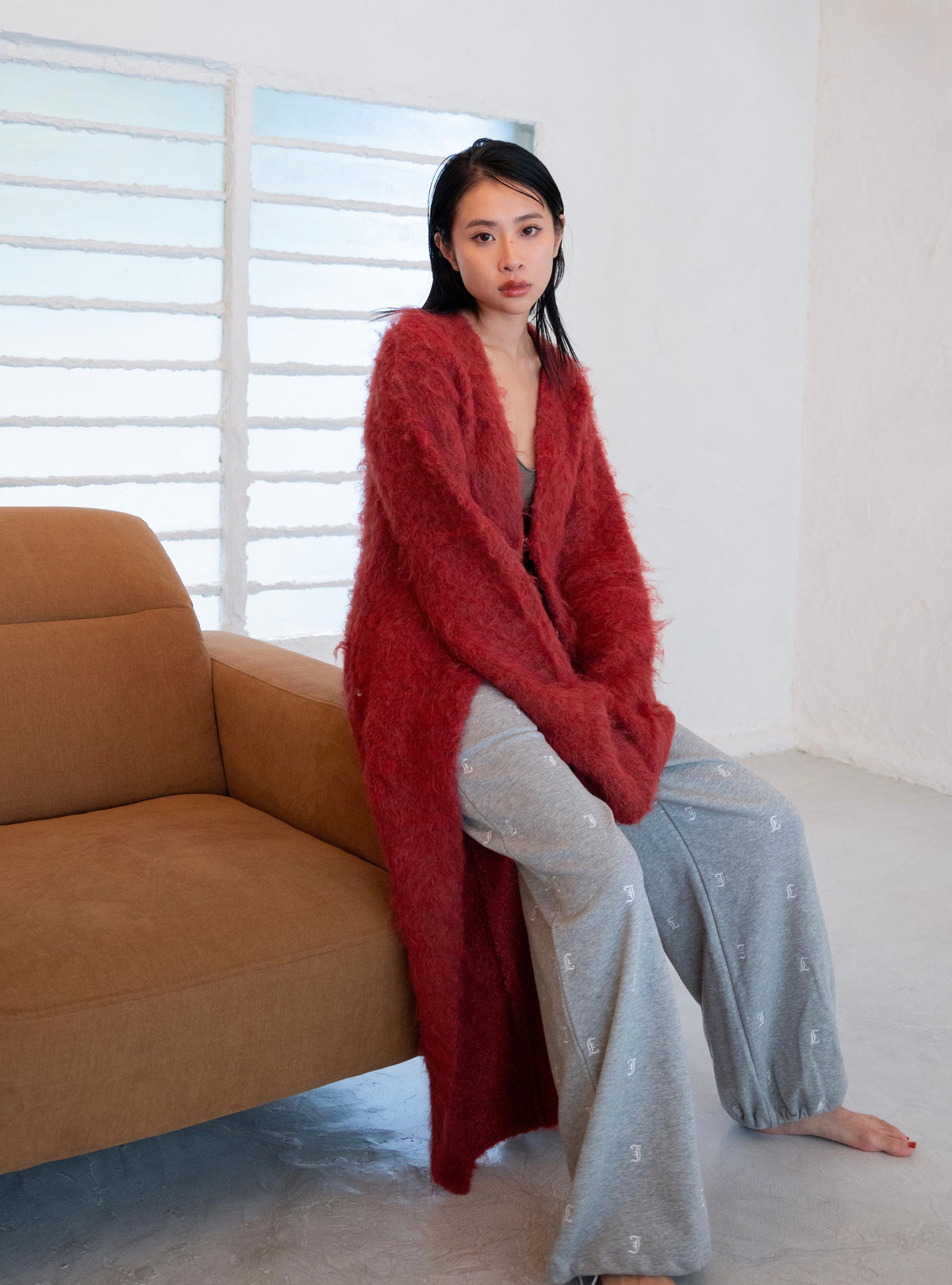 Cloud Knit Long Cardigan