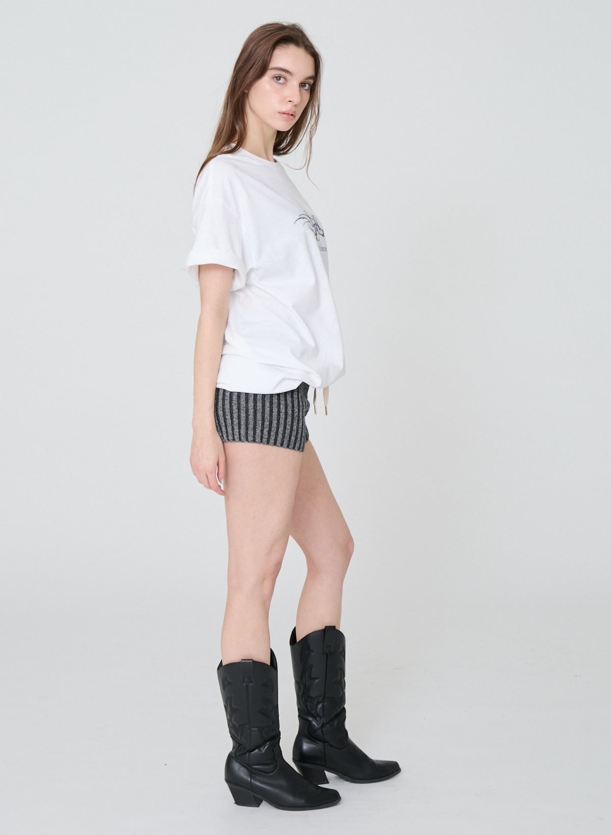 【Restock】Contrast Knit Shorts