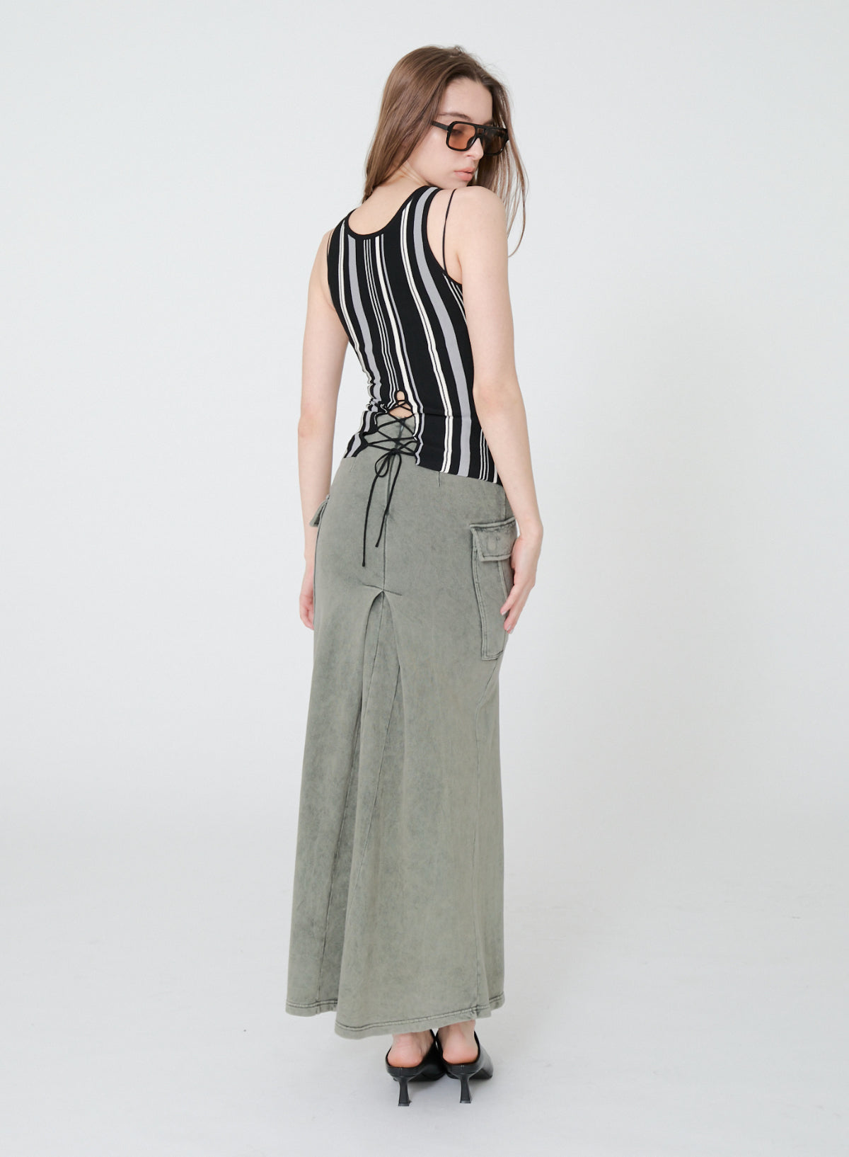 Multi Stripe Knit Tank