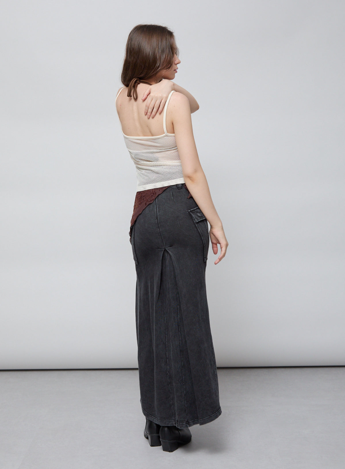 Henley Mesh Cami