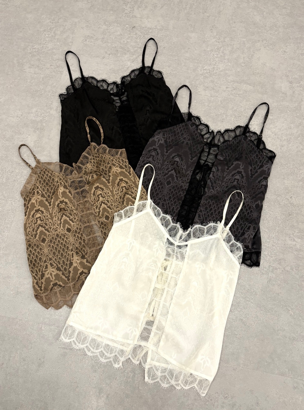 Back Knot Lace Cami
