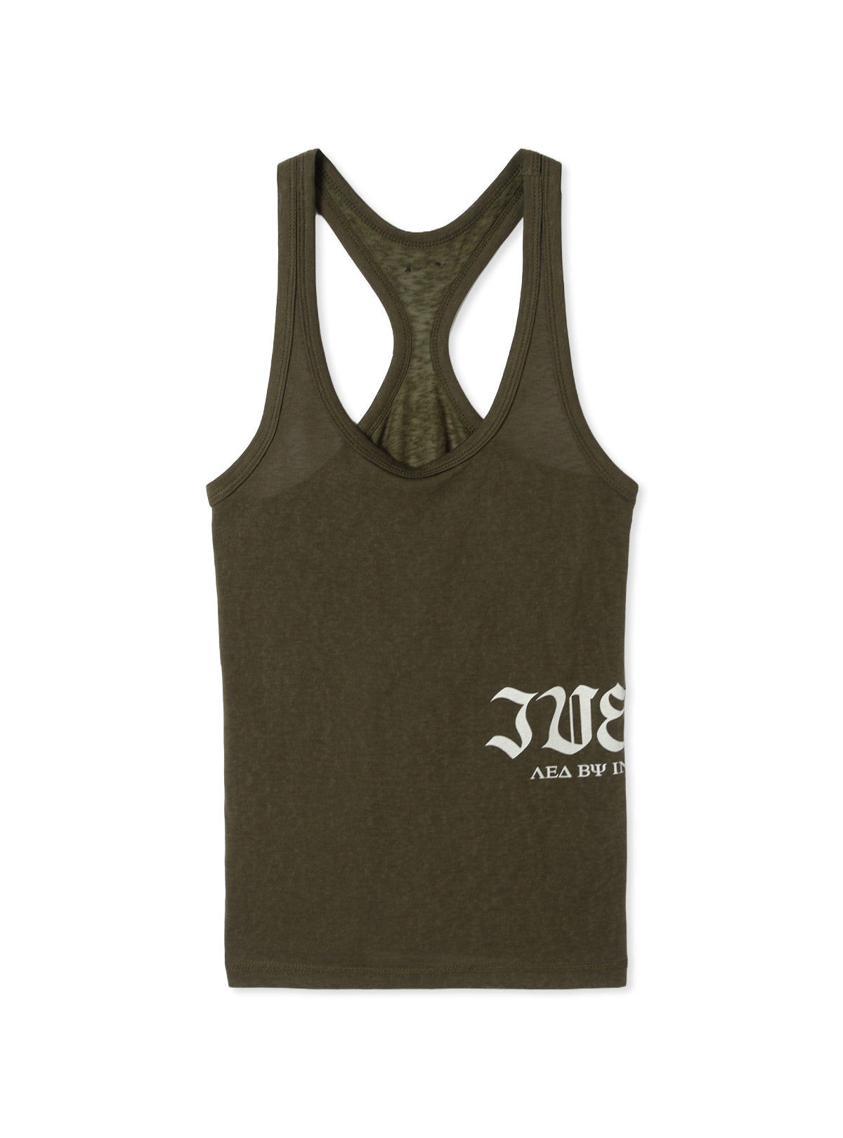 Slub Side Logo Tank