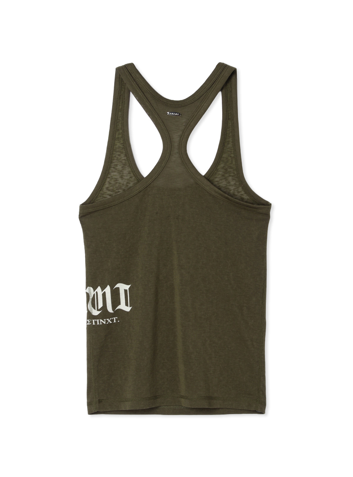 Slub Side Logo Tank