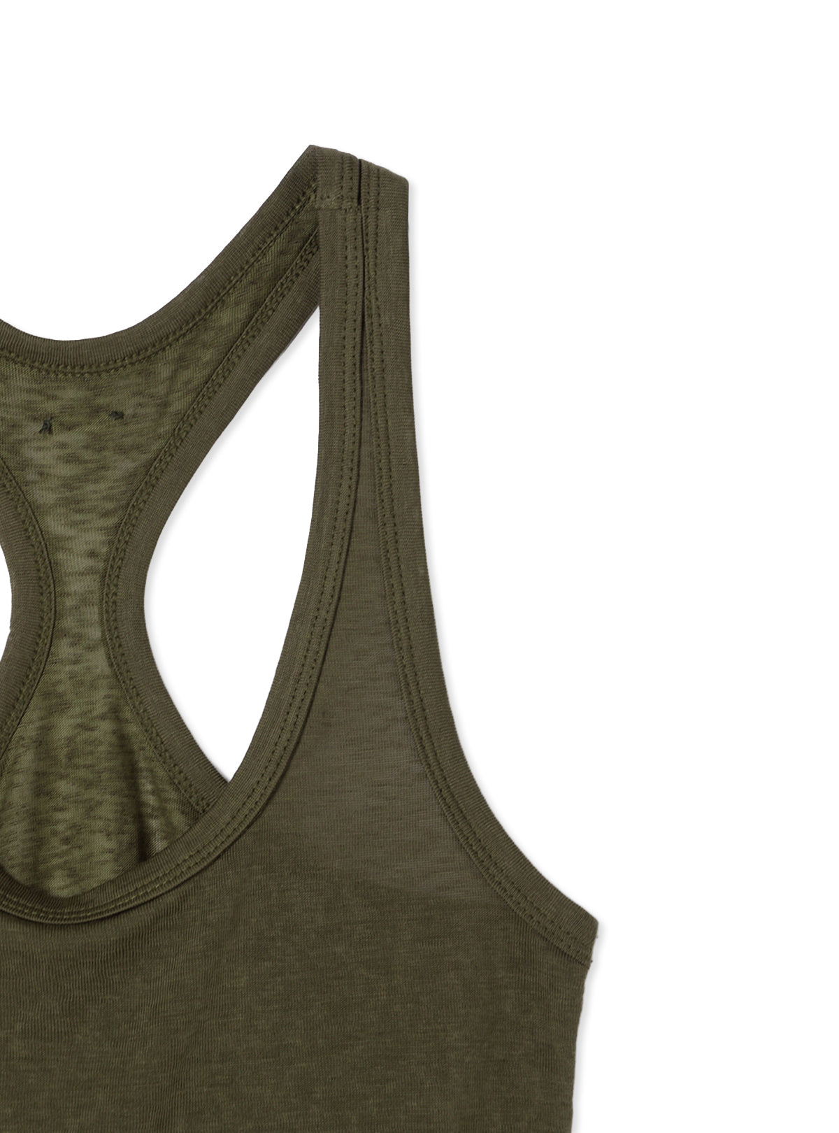 Slub Side Logo Tank