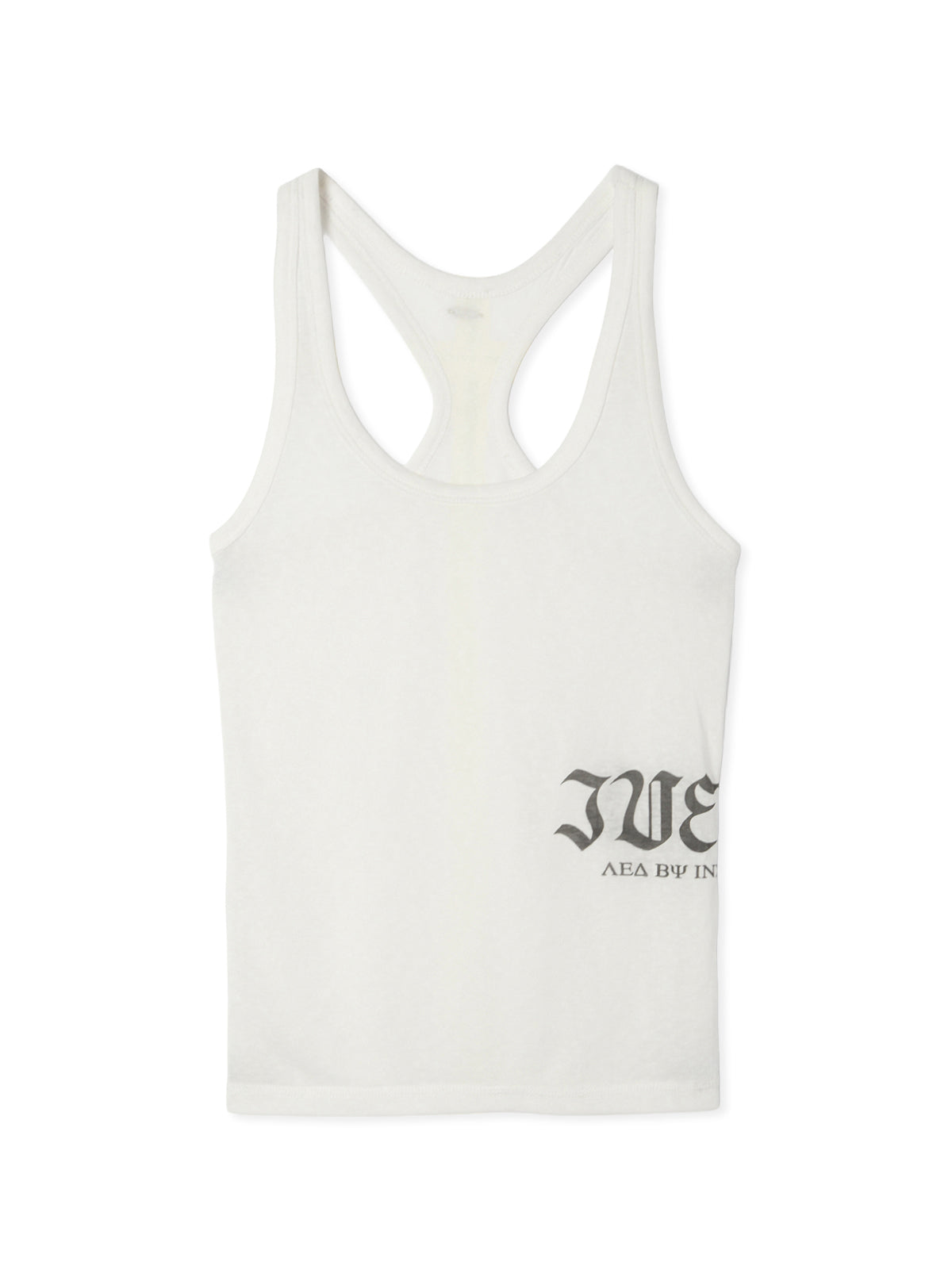 Slub Side Logo Tank