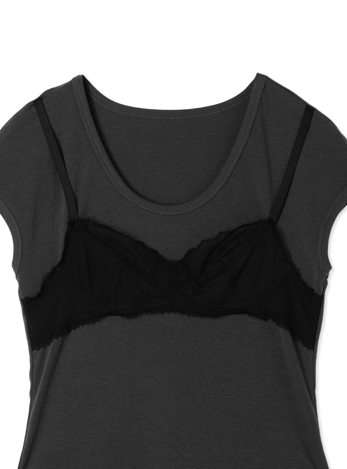 Bralette Layered Tee