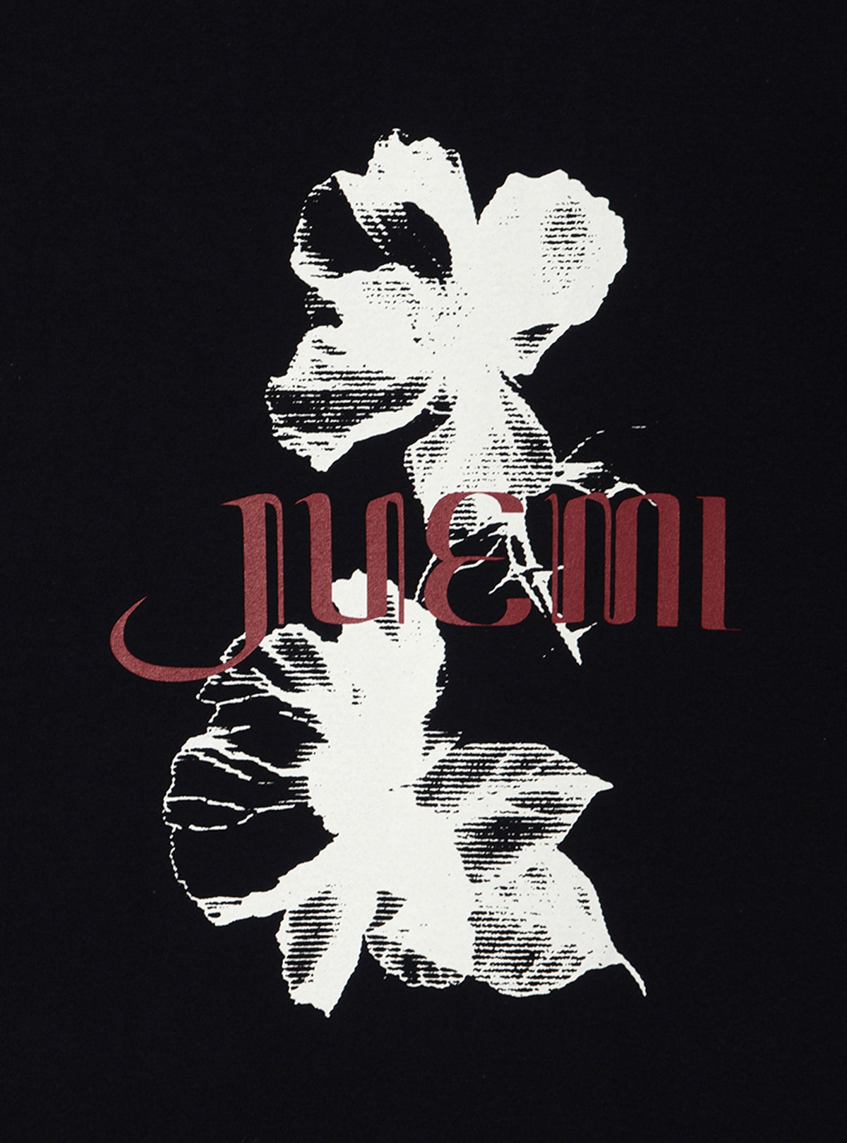 Noir Bloom Loose Tee