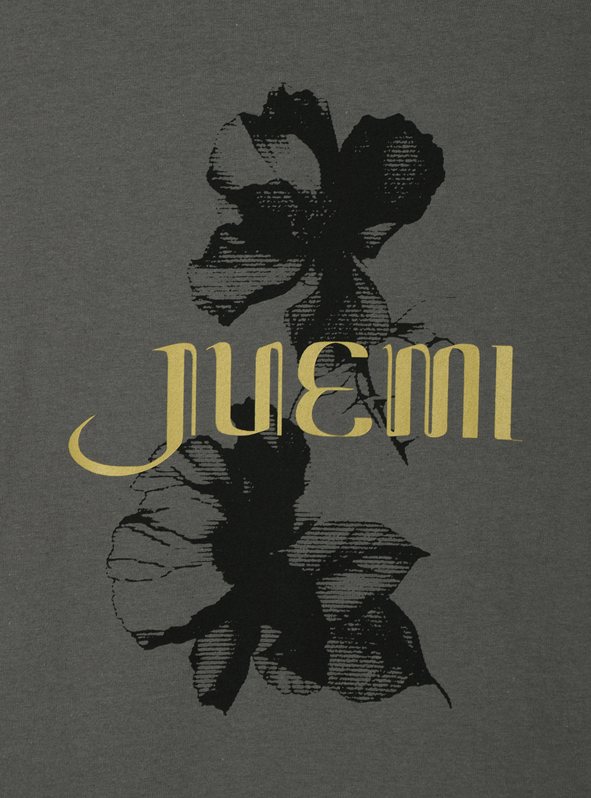 Noir Bloom Loose Tee