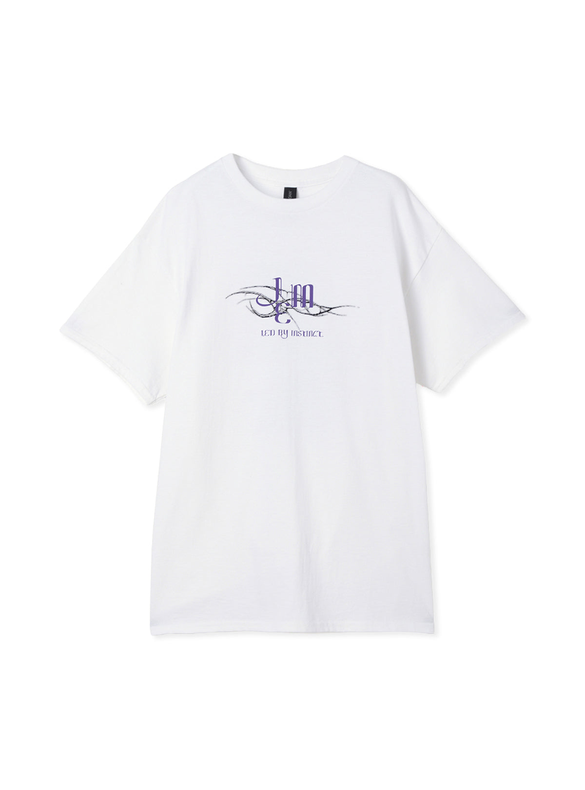 Noir Bloom Loose Tee
