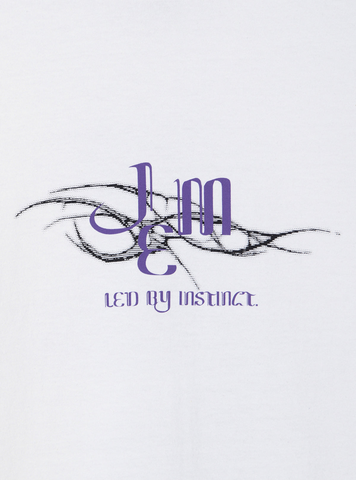 Noir Bloom Loose Tee