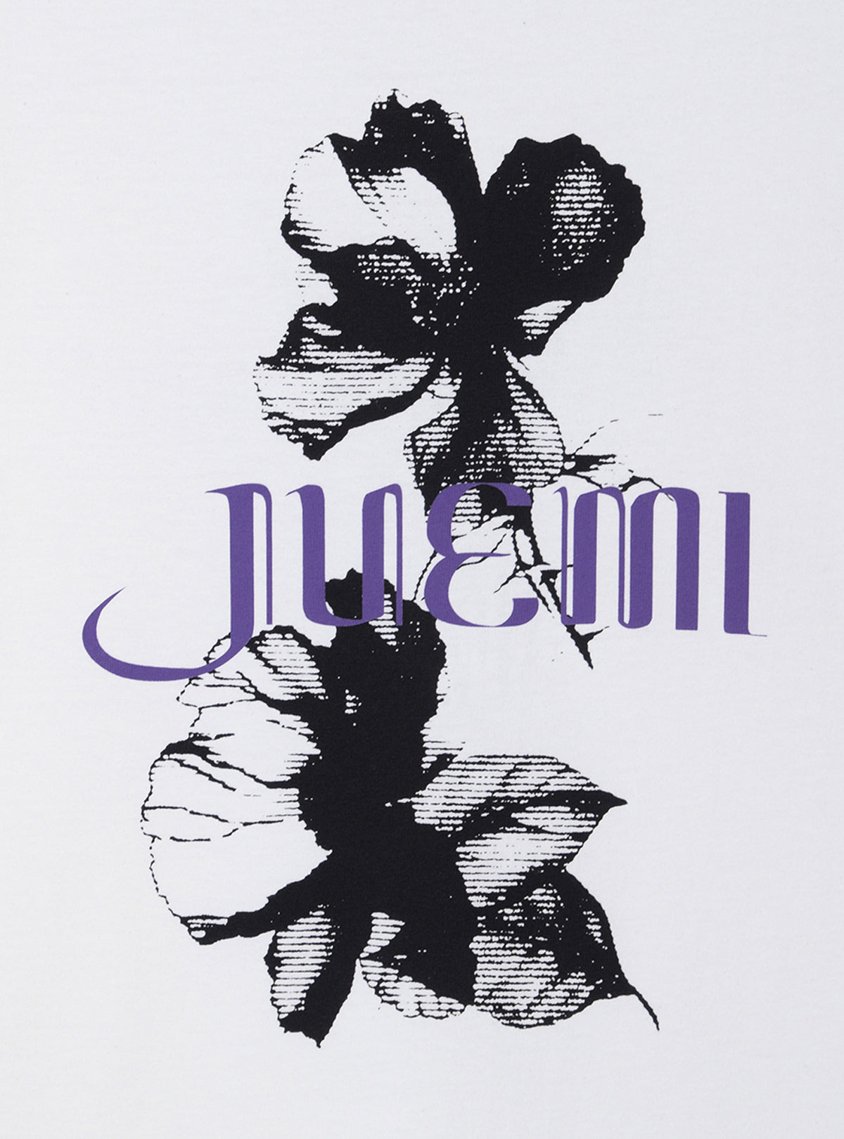 Noir Bloom Loose Tee
