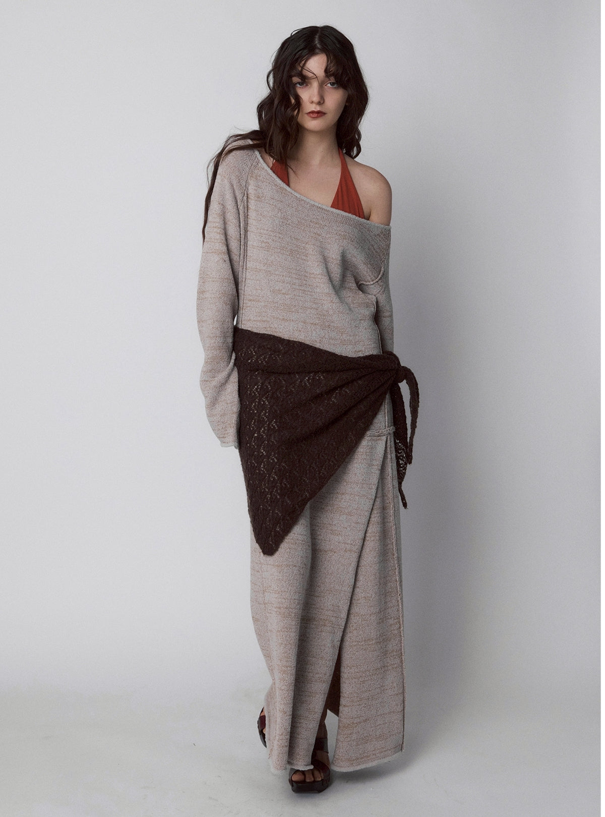 Loose Knit Maxi Dress