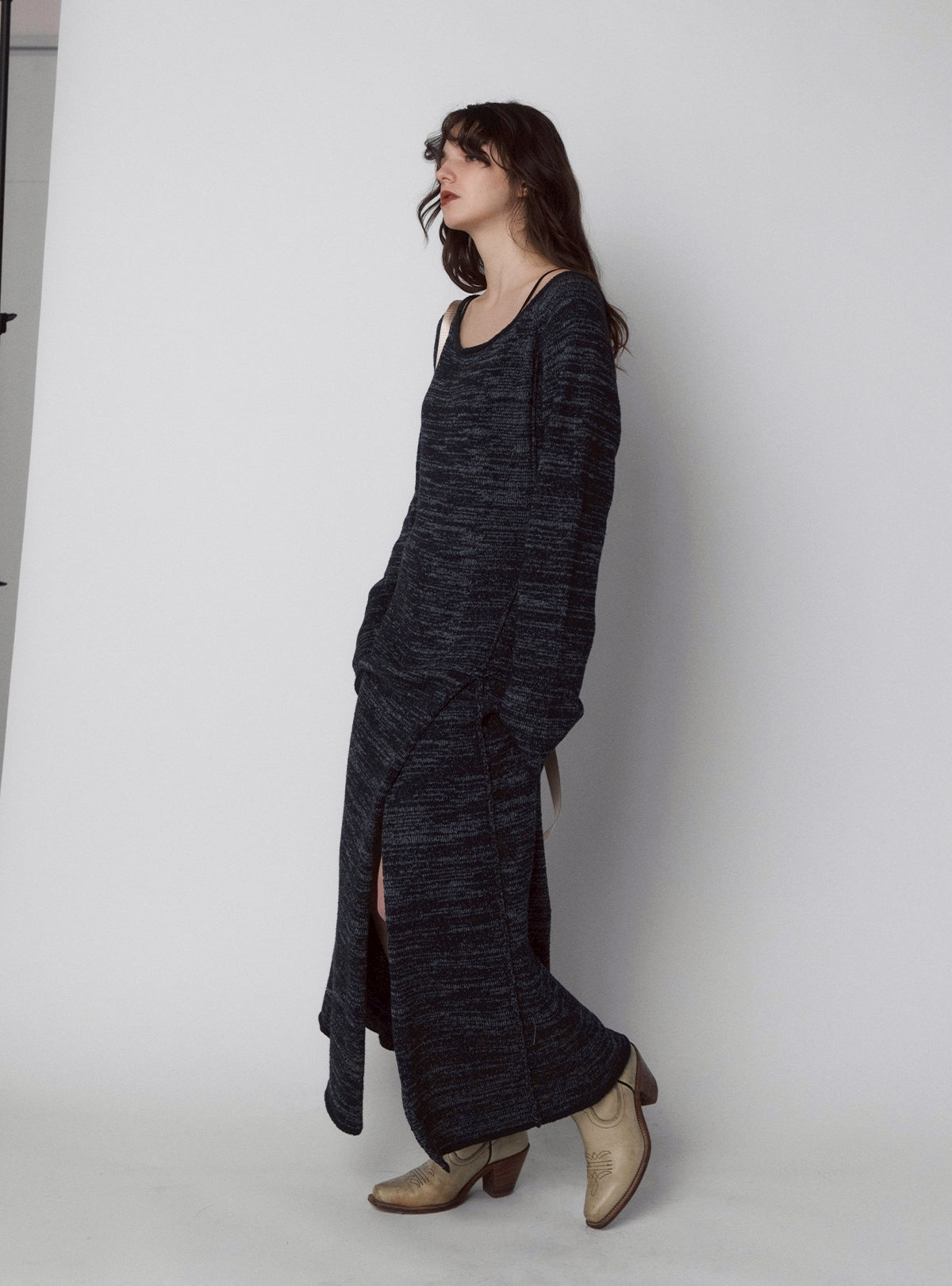 Loose Knit Maxi Dress