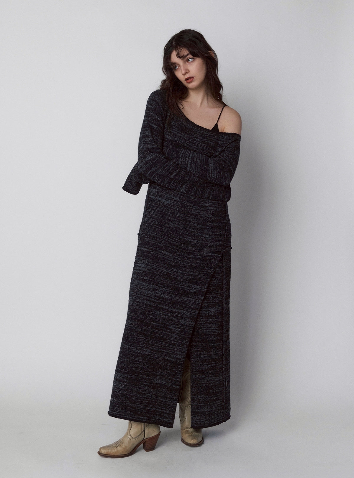 Loose Knit Maxi Dress