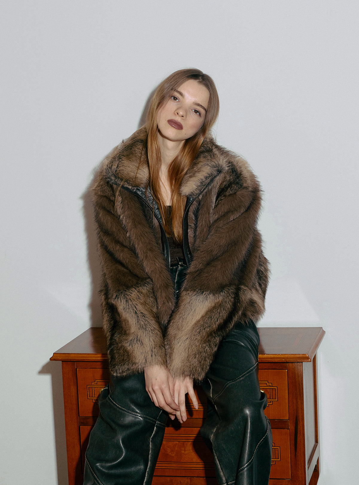 Blendique Fur Jacket