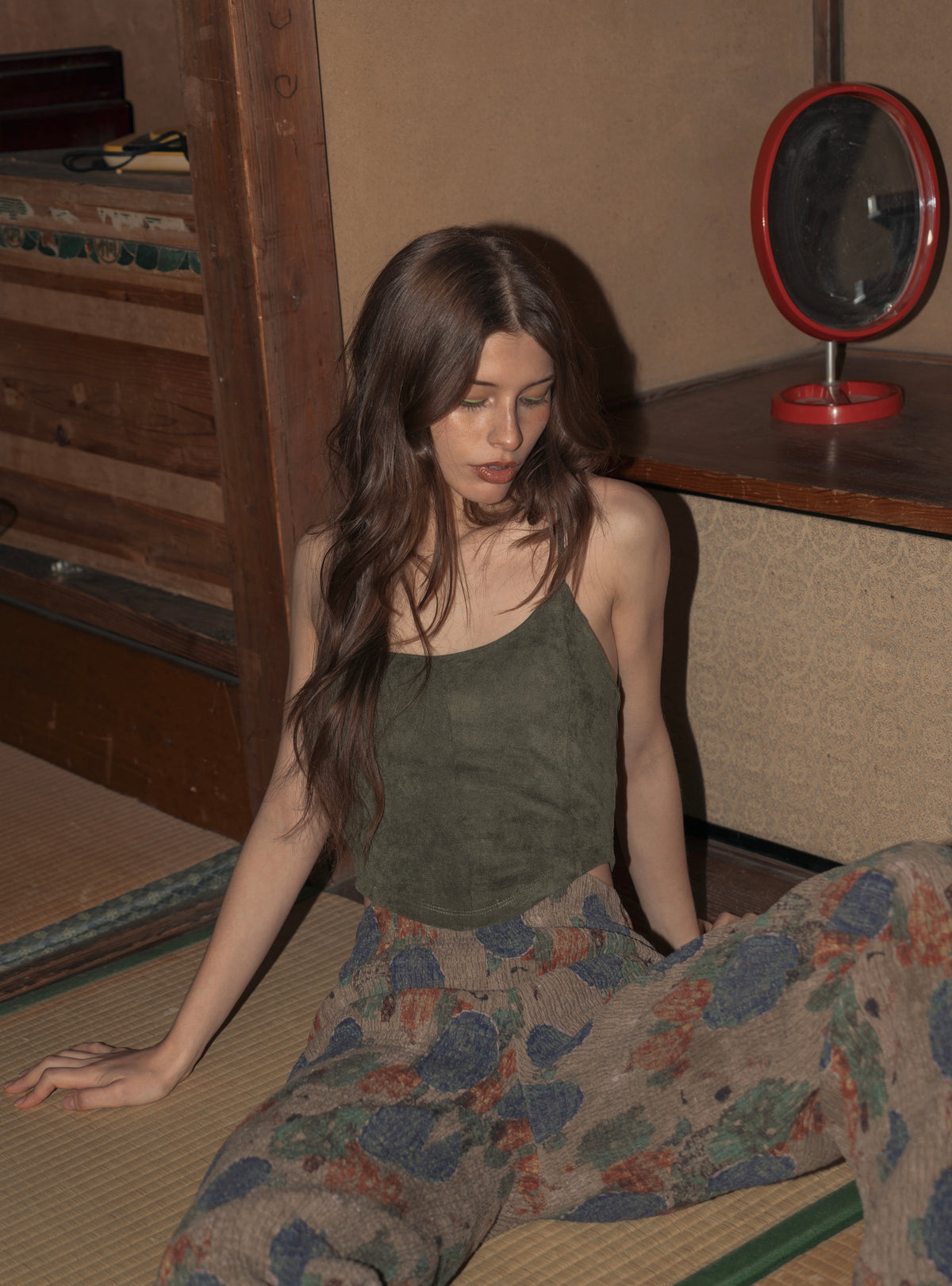 Suede Touch Bustier