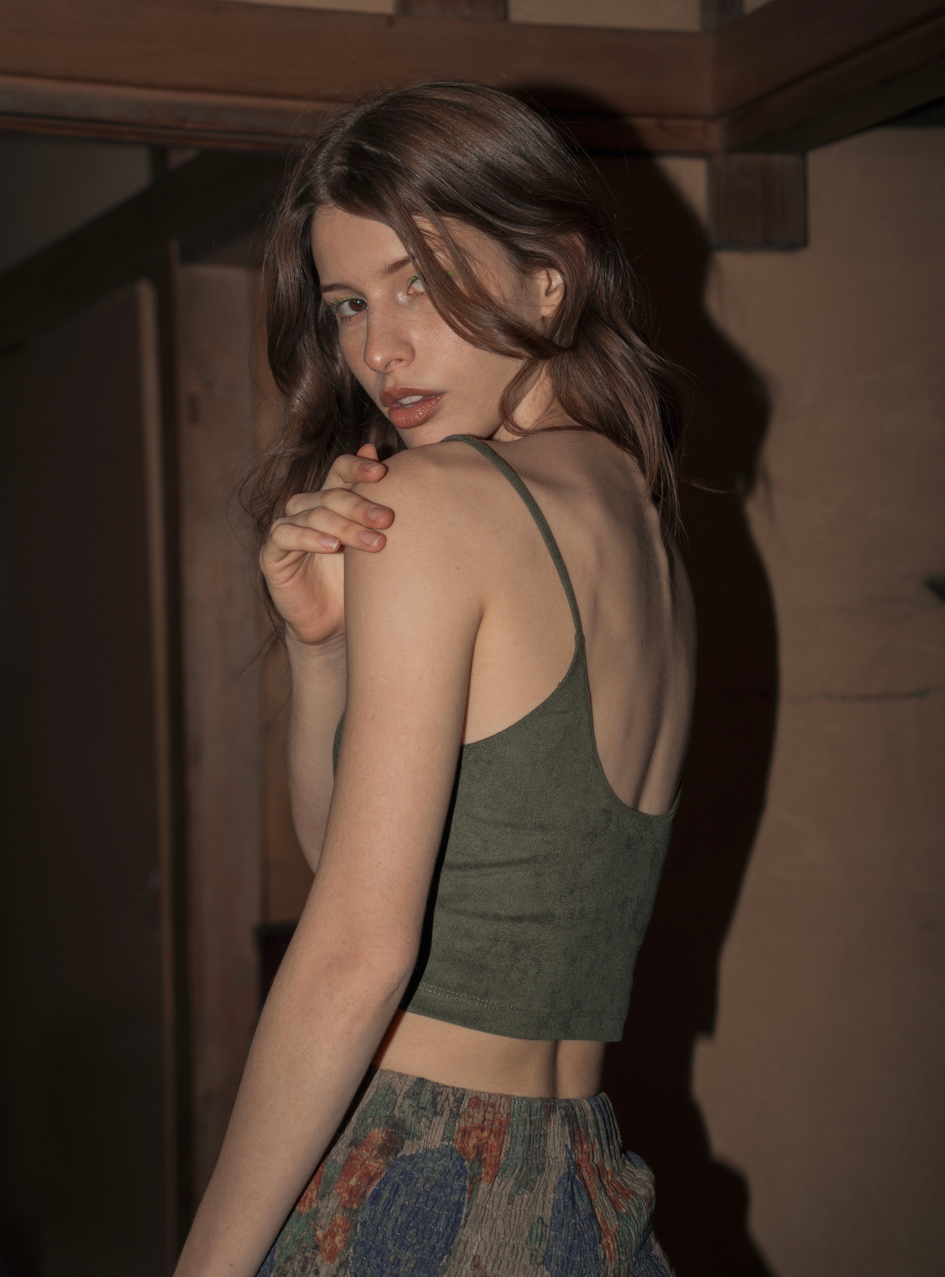 Juemi Suede Touch Bustier 【khaki】新品未使用 Suede Touch Bustier – JUEMI