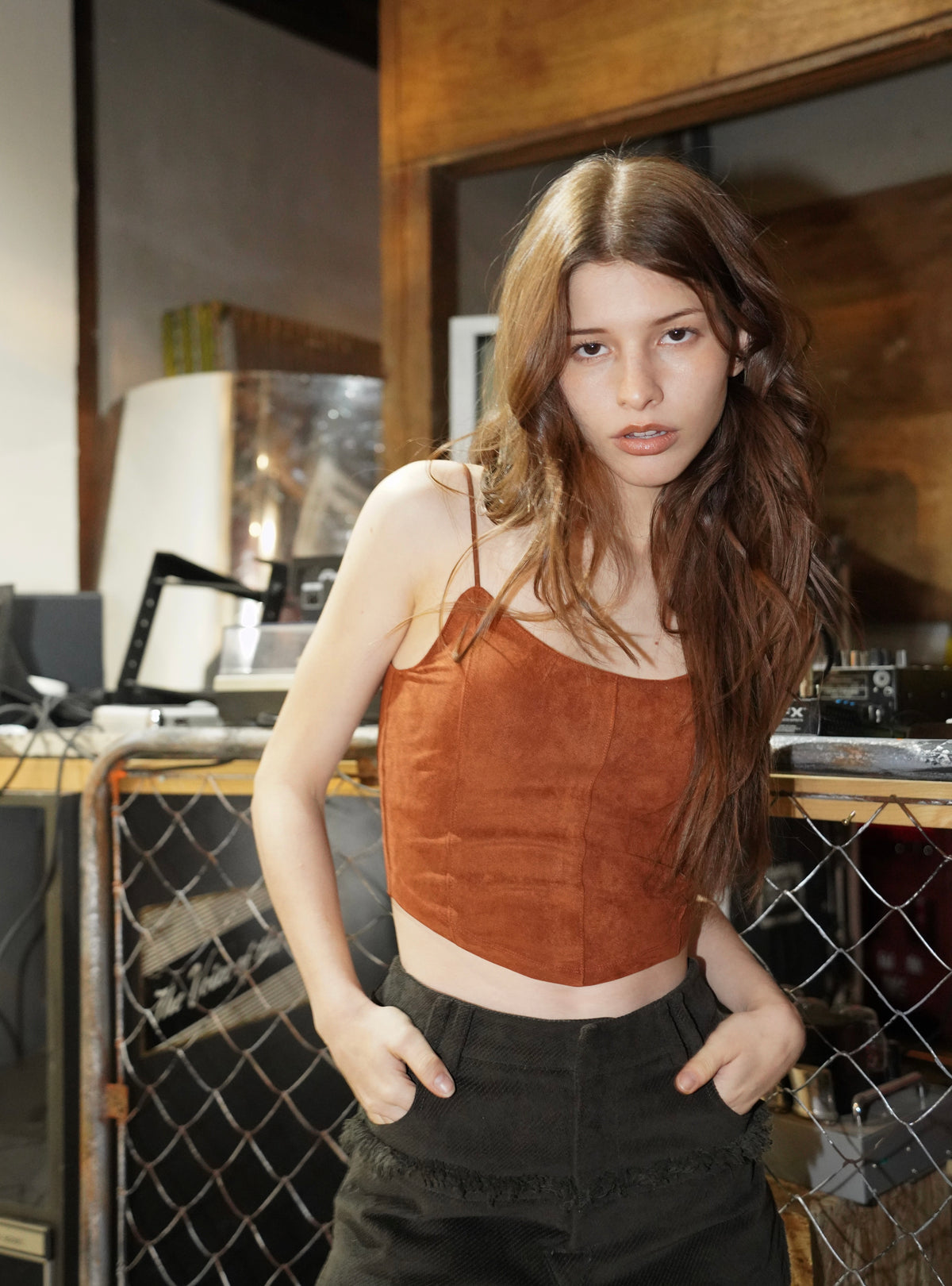 Suede Touch Bustier