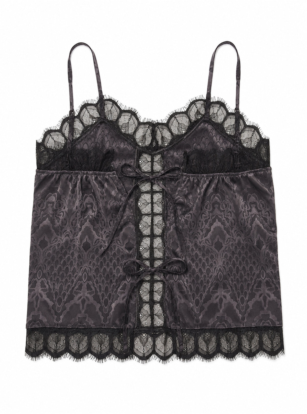 Back Knot Lace Cami