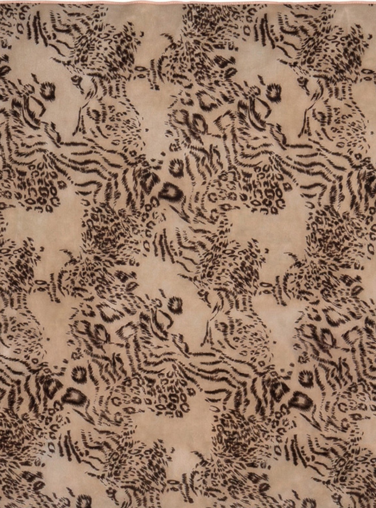 Flocky Tulle scarf