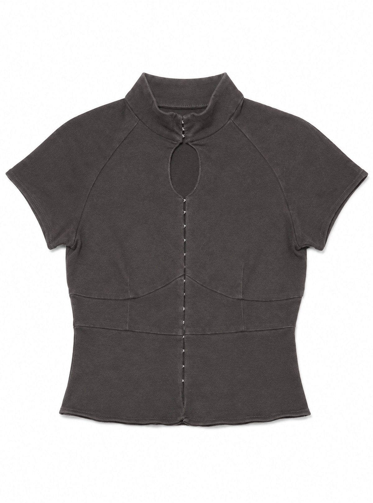 Cutout Peplum Top