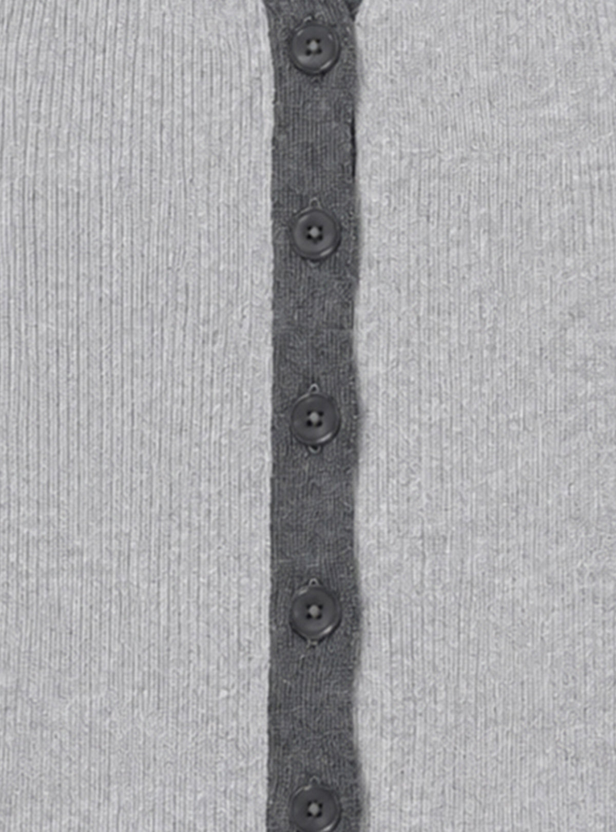 Contrast Halter Knit Vest