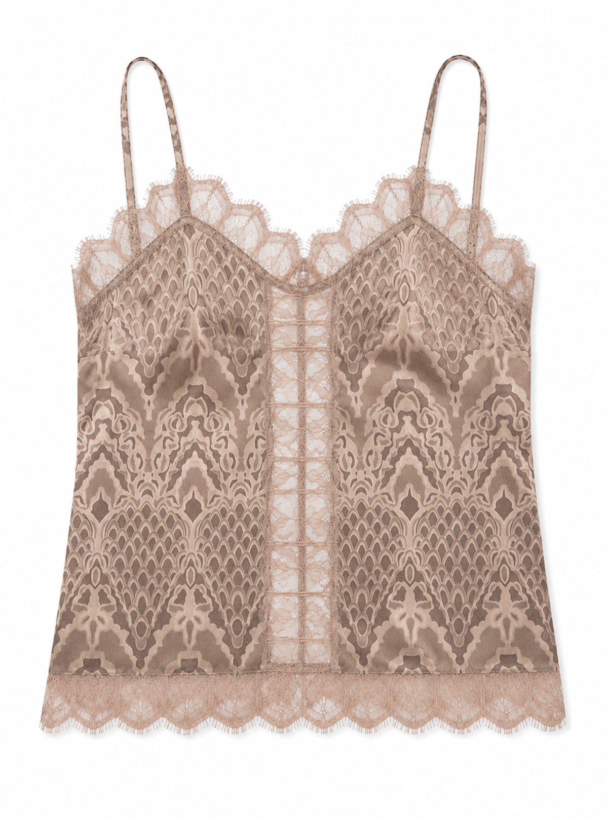 Back Knot Lace Cami