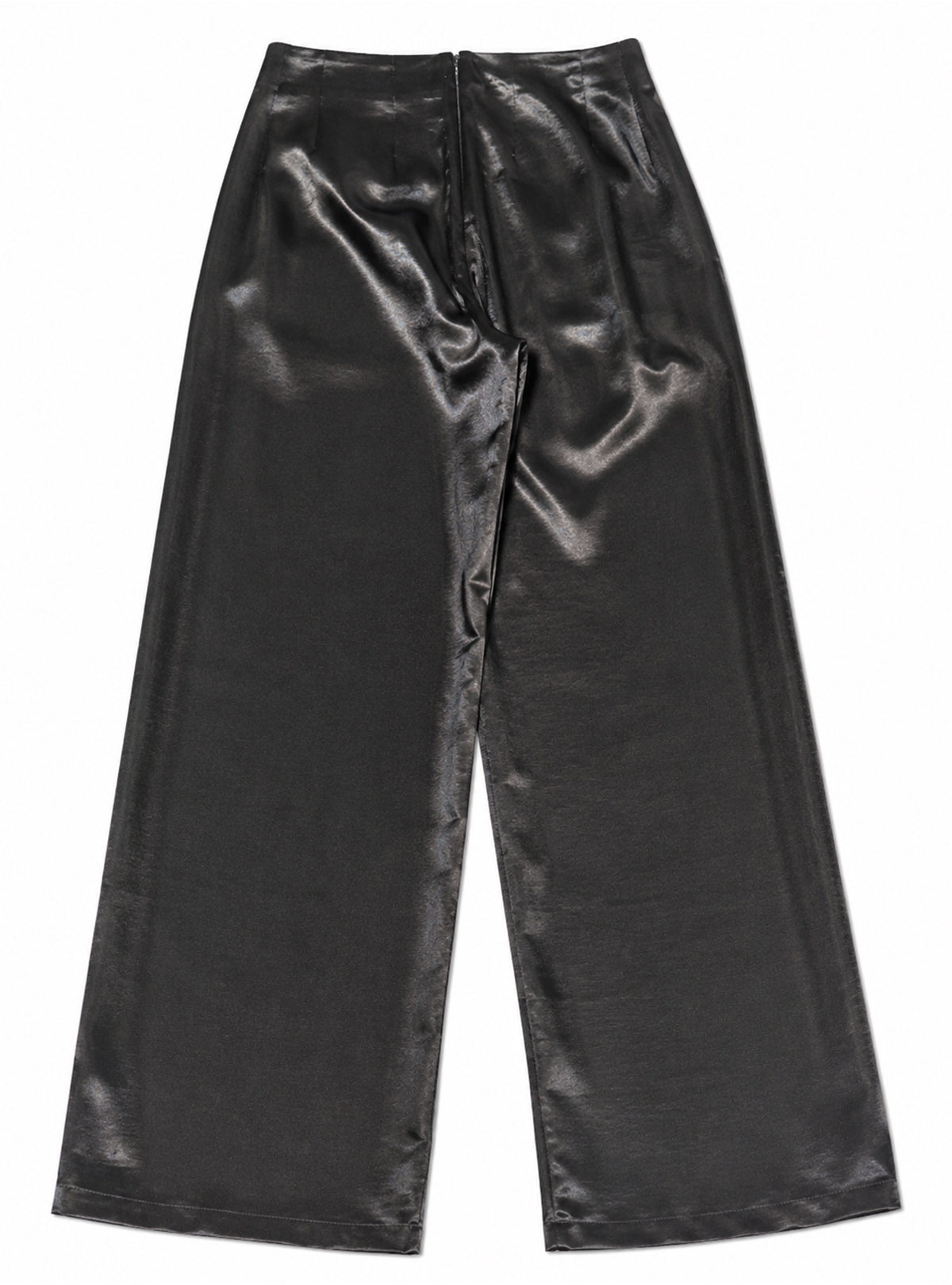 Cross Waist Satin Pants
