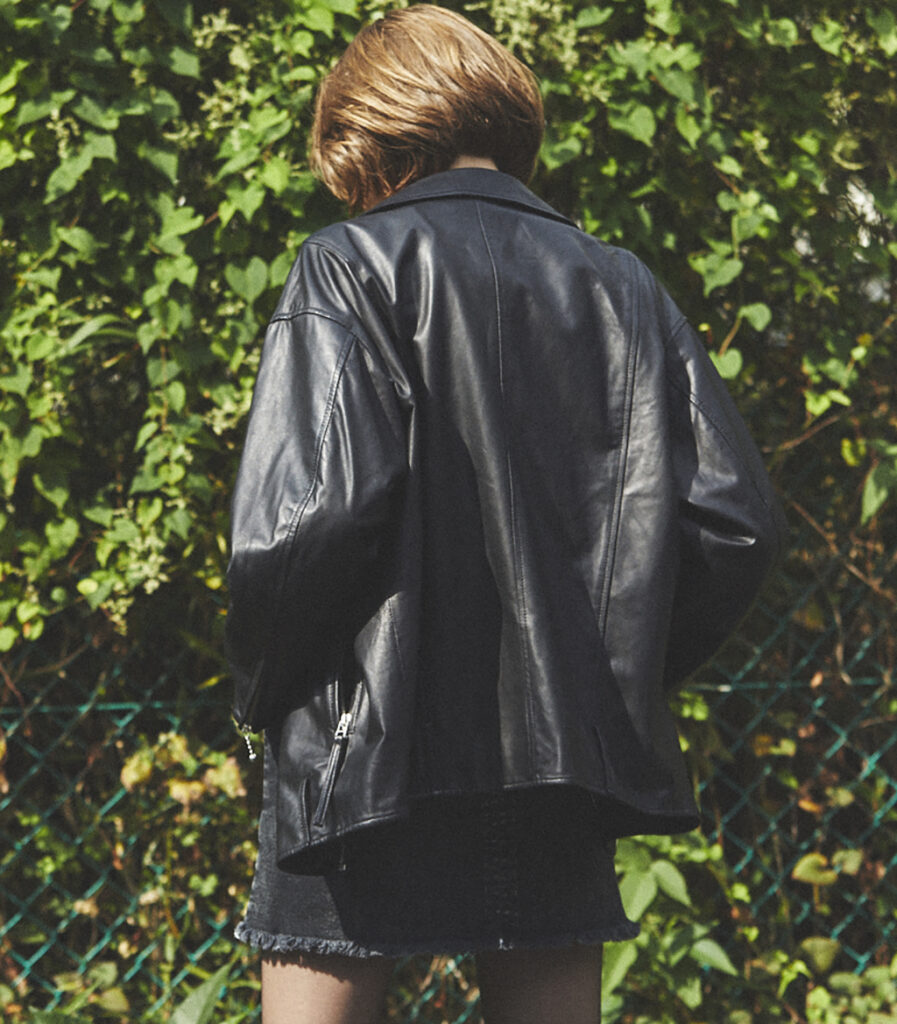 Big Silhouette Moto Jacket | Juemi(ジュエミ)公式通販サイト