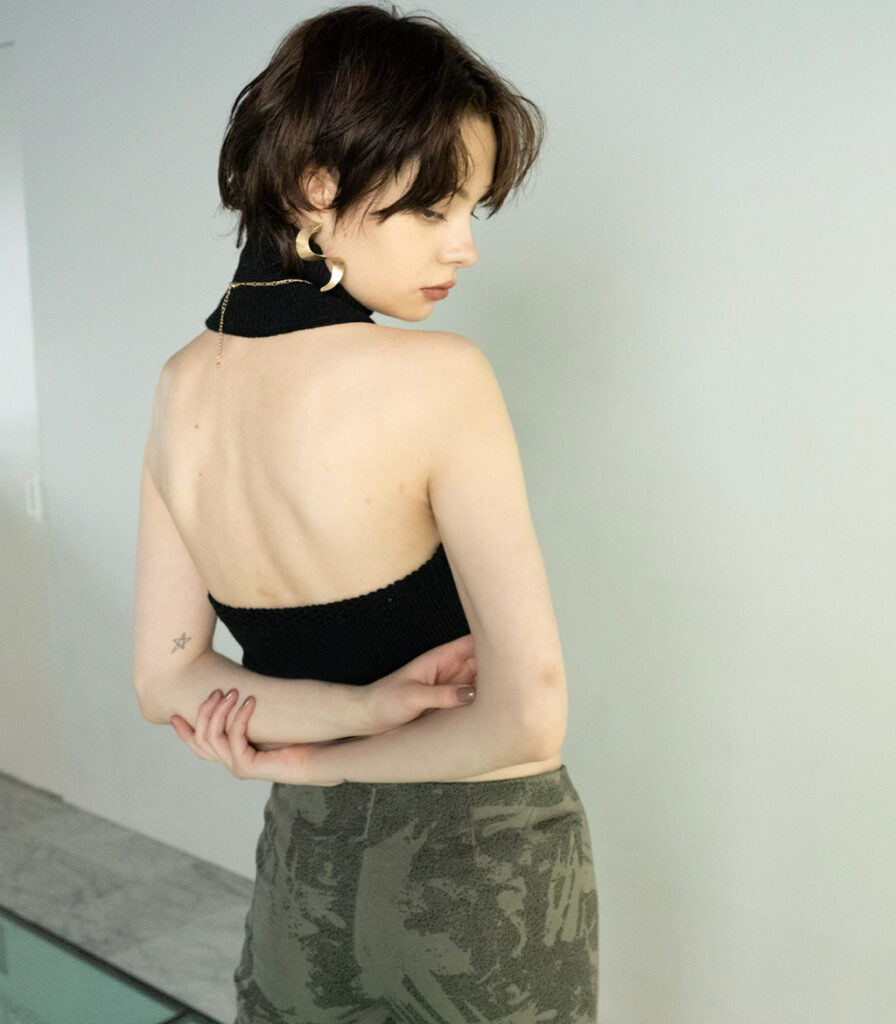 Glitter American Sleeve Knit | Juemi(ジュエミ)公式通販サイト