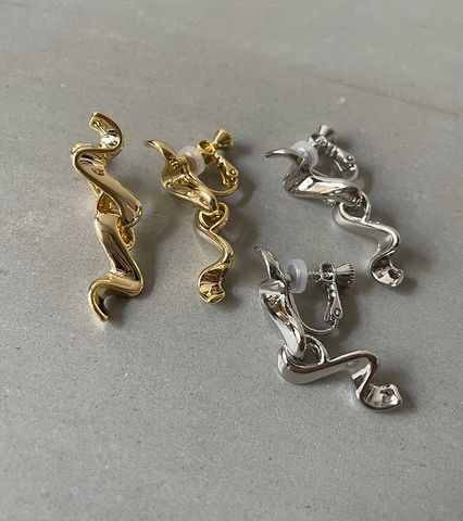 【30%OFF】Swell Clip-on Earrings